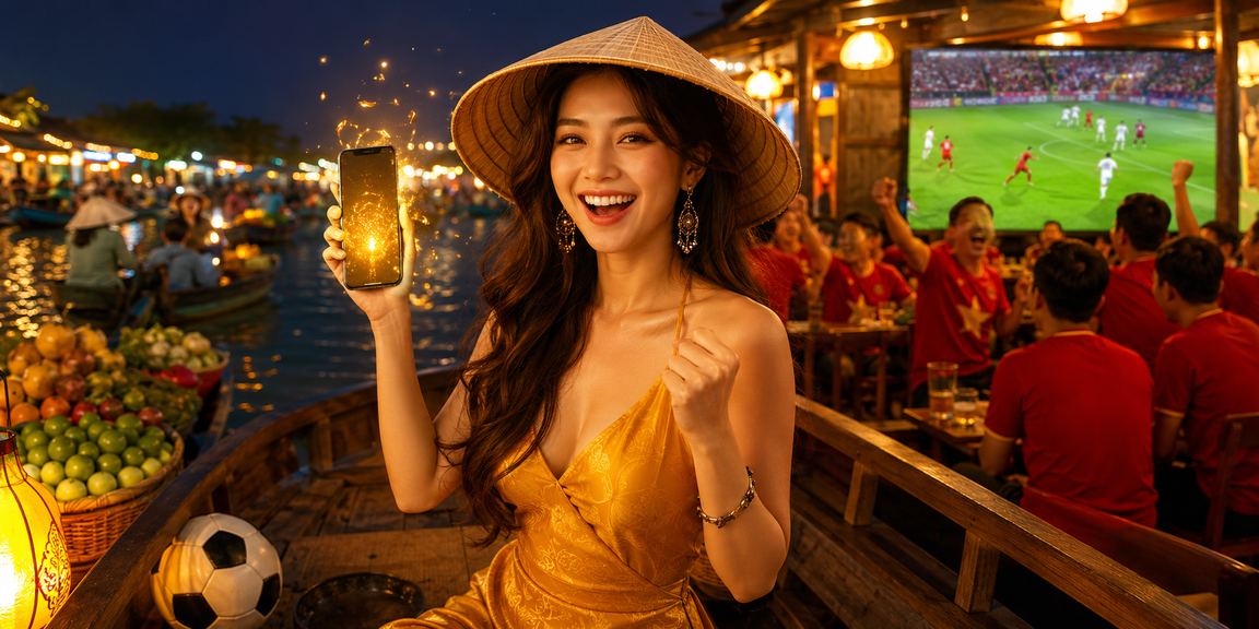 Khách hàng trải nghiệm xổ số điện tử tại quán cà phê Việt Nam ở Cần Thơ